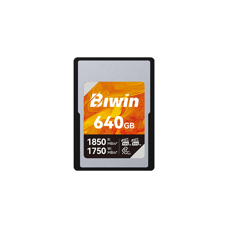 Biwin Amber CA400 CFexpress™ 4.0 Type A Memory Card
