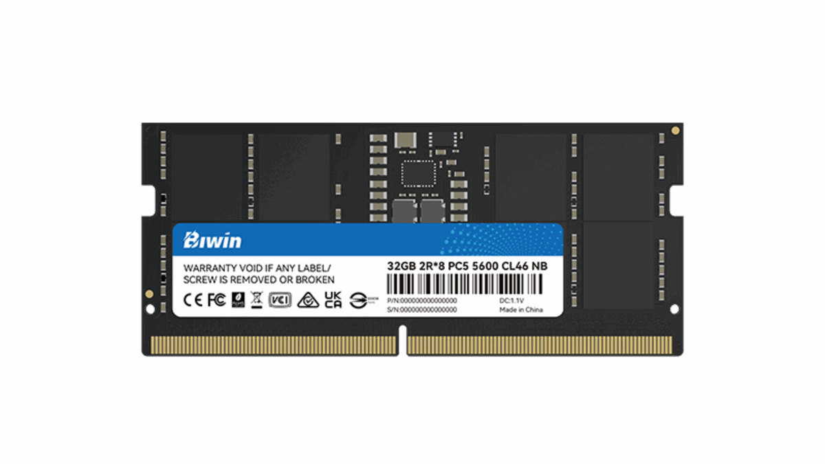 Biwin RS200 SODIMM DDR5 Laptop RAM