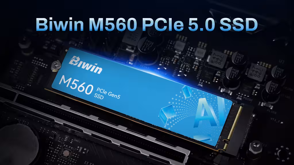 Biwin M560 PCIe 5.0 SSD Takes a More Balanced Approach to Next-Generation Storage