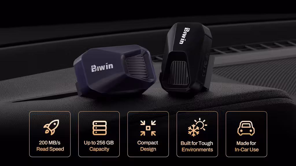 Amber UV200 Brings High-Endurance USB Storage to Connected Vehicles