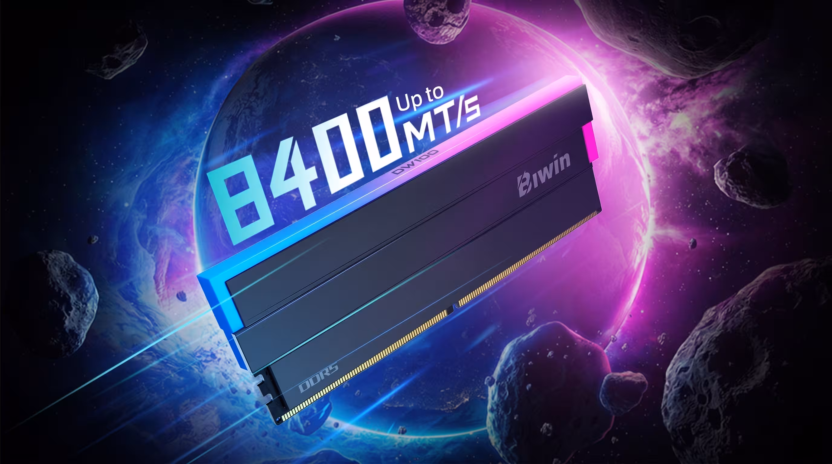 Biwin Black Opal DW100 DDR5 RGB Memory offers a straightforward way to increase memory capacity and performance