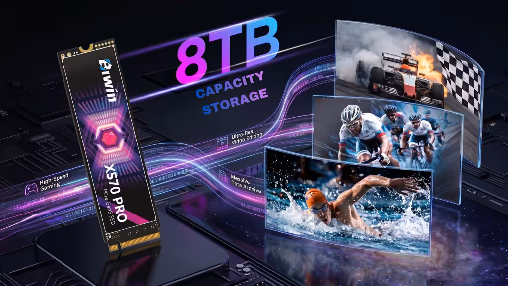 Biwin Black Opal X570 PRO is available in capacities of up to 8 TB