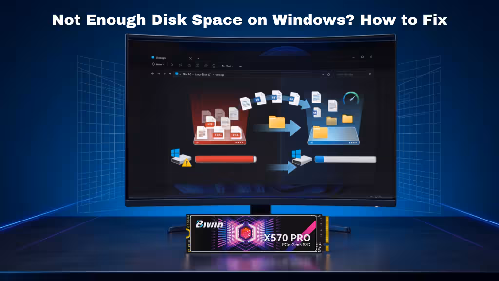 Not Enough Disk Space on Windows